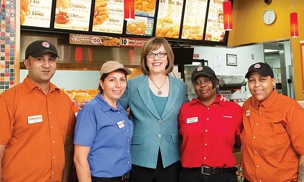 cheryl bachelder and team