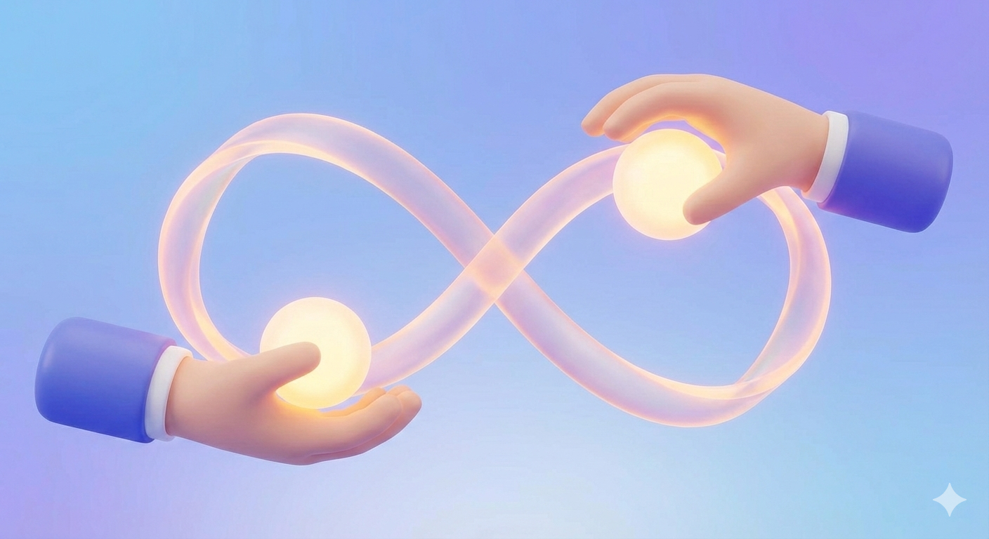 Bertukar energi bercahaya,  berkelanjutan dan tak terhingga